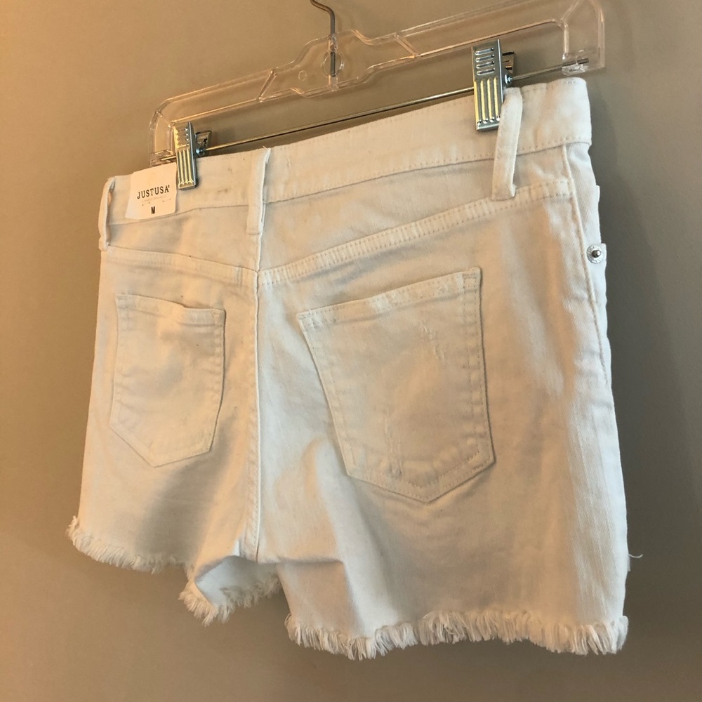 White shorts